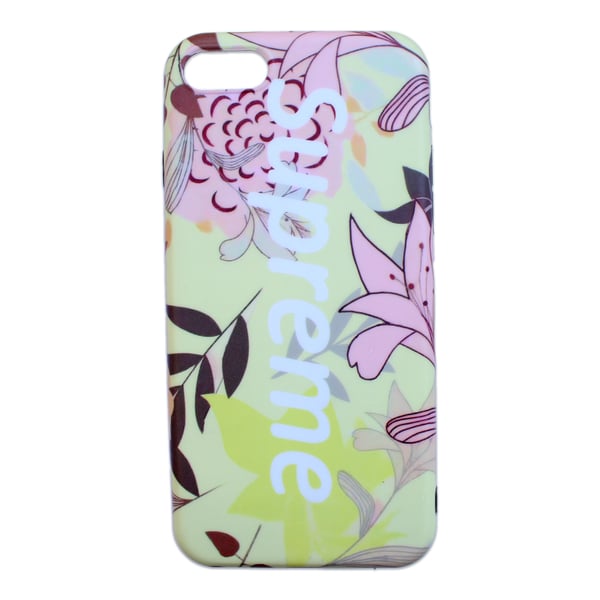 Theodor Soft Pink Flowers Case Cover for iPhone SE Theodor Soft Pink Flowers Case Cover for iPhone SE