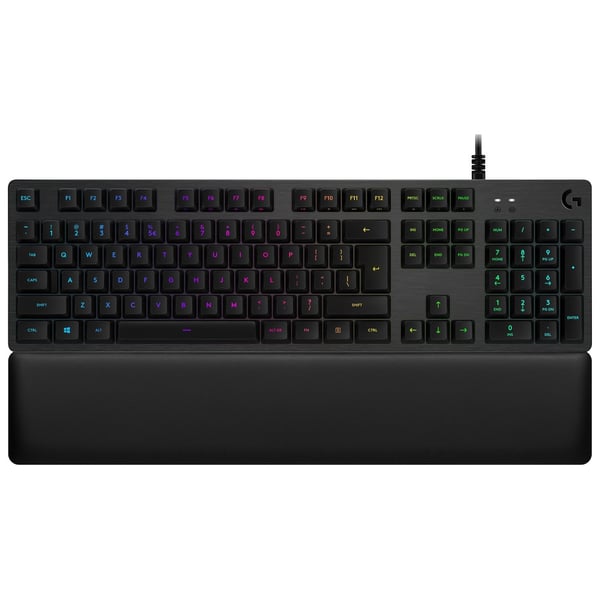 Logitech G513 Carbon Backlit Mechanical Gaming Keyboard - GX Blue Clicky Switch 920-008934 Logitech G513 Carbon Backlit Mechanical Gaming Keyboard - GX Blue Clicky Switch 920-008934