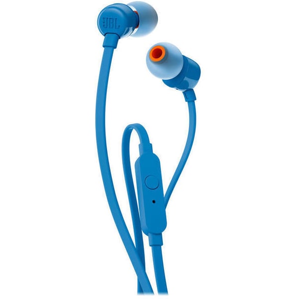 JBL T110 In Ear Wired Headphone Blue