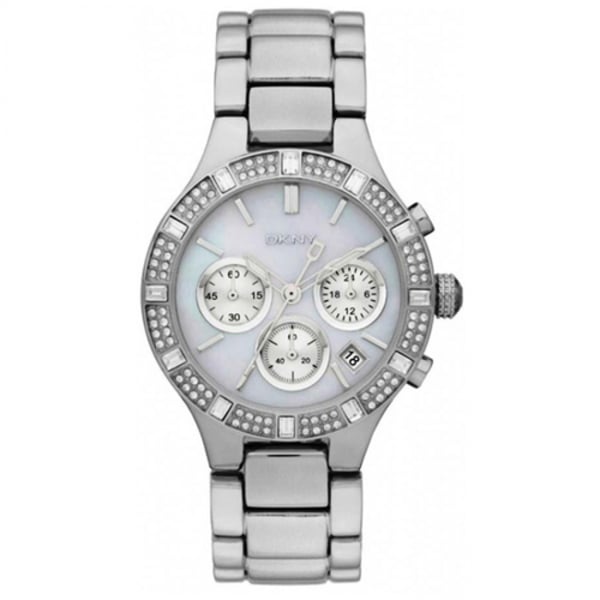 DKNY Chambers Silver Stainless Steel Women Watch NY8507
