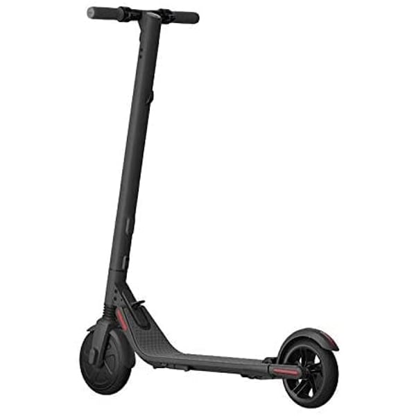Segway Ninebot ES2 Kick Scooter 8inch Front and 7.5inch Back Tires, Up to 15.5 Mile Range, 15.5mph Top Speed, Cruise Control Dark Grey/ Black