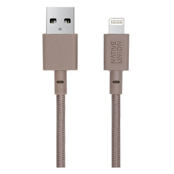 Native Union Belt Lightning Cable 1.2m Taupe Native Union Belt Lightning Cable 1.2m Taupe