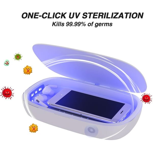 Jabees Portable Ultraviolet Sterilizer Box White Jabees Portable Ultraviolet Sterilizer Box White