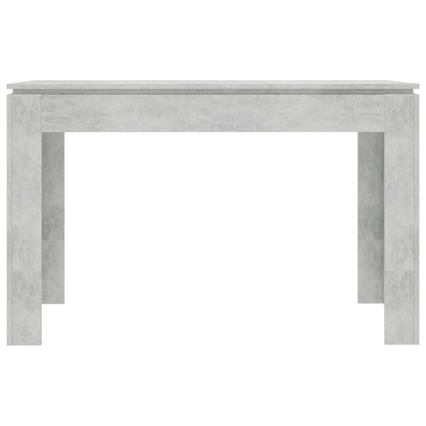 vidaXL Dining Table Concrete Grey 120x60x76 cm Engineered Wood
