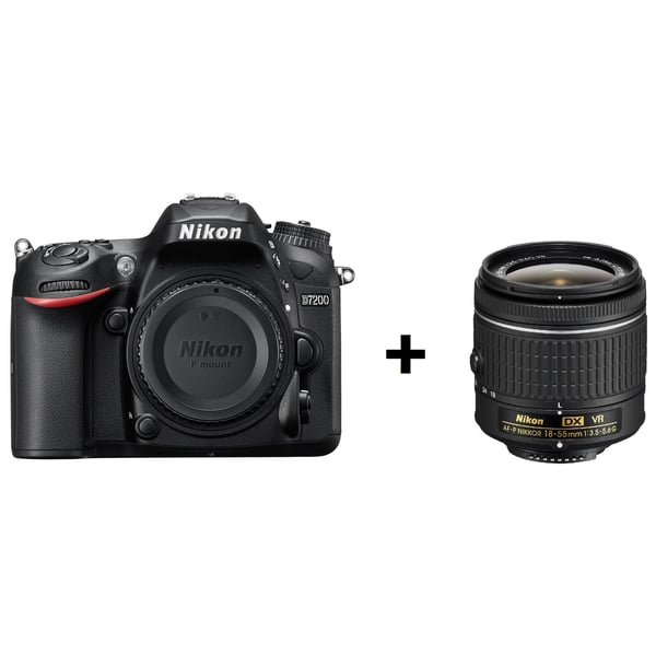 Nikon D7200 DSLR Camera Black With 18-55mm VR DX Lens Nikon D7200 DSLR Camera Black With 18-55mm VR DX Lens