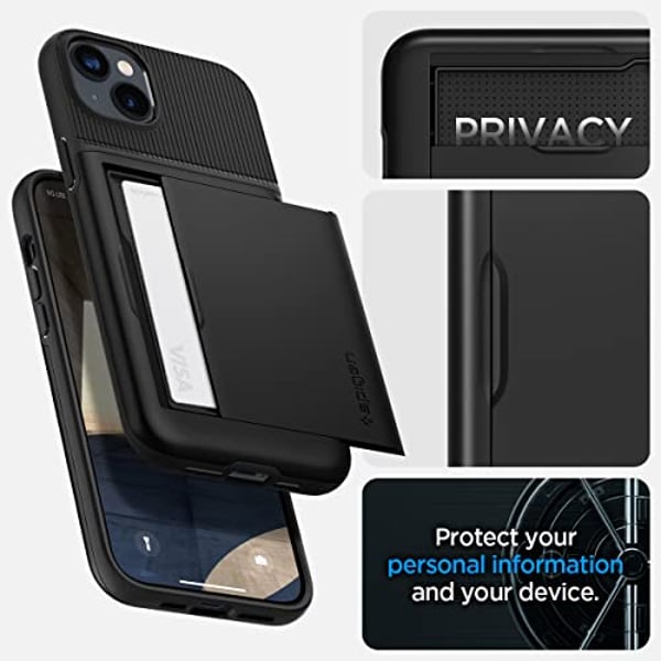 Spigen Slim Armor CS designed for iPhone 14 Plus case cover (2022) - Black Spigen Slim Armor CS designed for iPhone 14 Plus case cover (2022) - Black