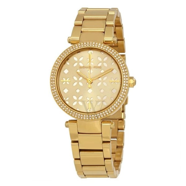 Michael kors floral watch hot sale