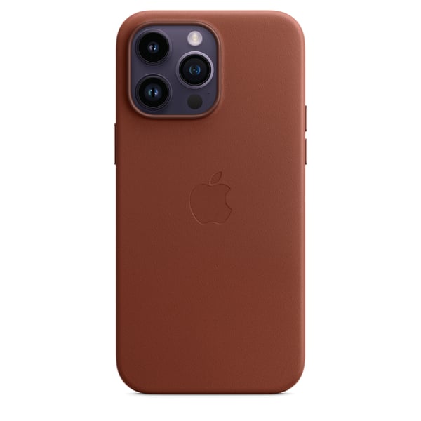 Apple Iphone 14 Pro Max Leather Case Mppq3Z Umber With Magsafe Apple Iphone 14 Pro Max Leather Case Mppq3Z Umber With Magsafe