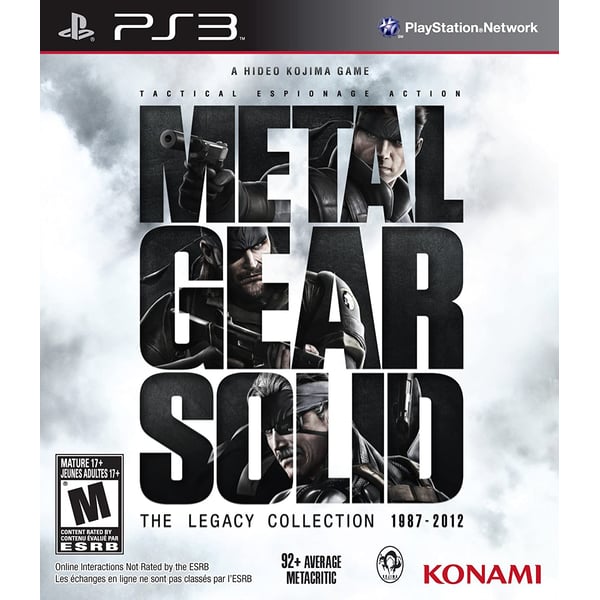Sony Ps3 Metal Gear Solid The Legacy Collection Sony Ps3 Metal Gear Solid The Legacy Collection