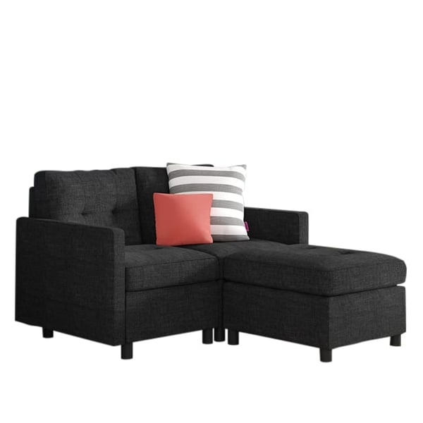 Asghar Furniture - Activate Sectional Sofa - Dark Grey