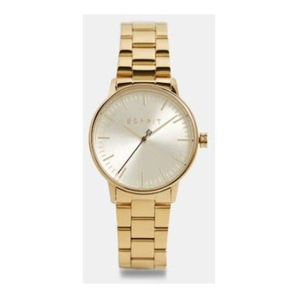 Buy ESPRIT Everyday Gold Stainless Steel Analog Watch For Women ES1L154M0065 Online in UAE Sharaf DG
