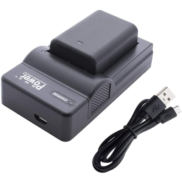 Dmk Power Np-fw50(1450mah) 1pack Battery And Tc-usb1 Single Usb Charger Compatible With Sony Nex-3 3n Nex-5t Nex-6 Nex-7 A5000 A6000 A7 Cameras