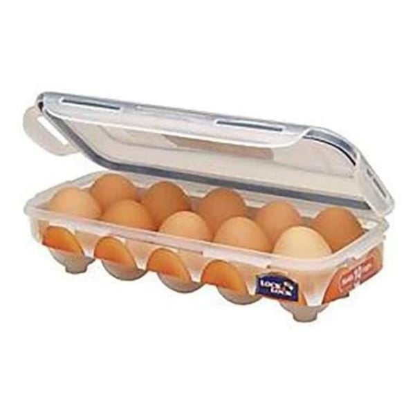 Buy online Best price of Lock & Lock Rectangle Egg Plastic Container 10