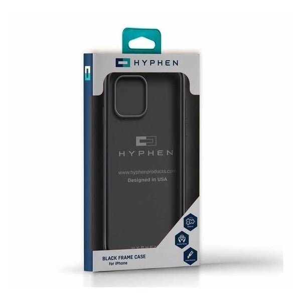 Hyphen Black Frame Clear Case For iPhone 11 Pro Max Hyphen Black Frame Clear Case For iPhone 11 Pro Max