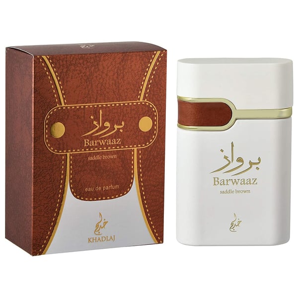 Khadlaj Barwaaz Saddle Brown Eau de Parfum 100ml Men Khadlaj Barwaaz Saddle Brown Eau de Parfum 100ml Men