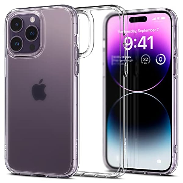 Spigen Ultra Hybrid designed for iPhone 14 Pro Max case cover - Frost Clear Spigen Ultra Hybrid designed for iPhone 14 Pro Max case cover - Frost Clear