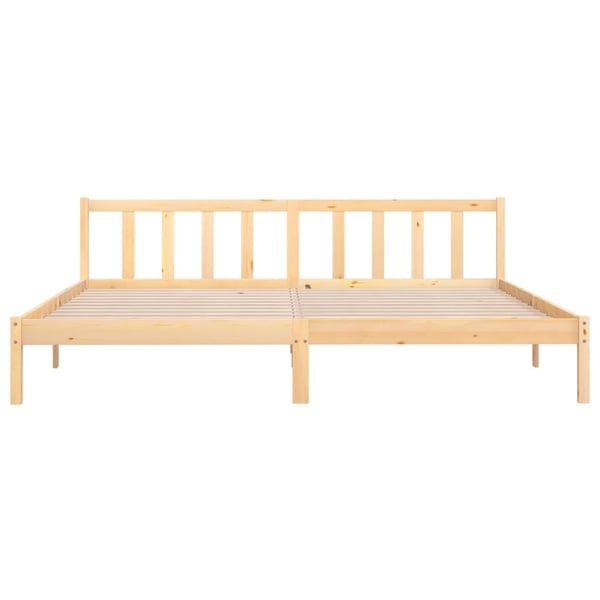 vidaXL Bed Frame Solid Pinewood 200x200 cm