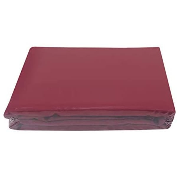 BYFT Orchard Bed Sheet and 2 pillow cases, Set of 3 (Single Flat, Maroon)