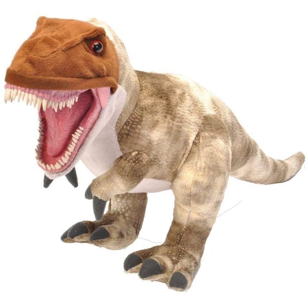 Wild Republic 41cm Dinosaur T-rex Soft Toy Cuddly Teddy