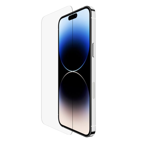 Belkin - Ultraglass Antimicrobial -Treated Screen Protector For Iphone 14 Pro Max - Ovr