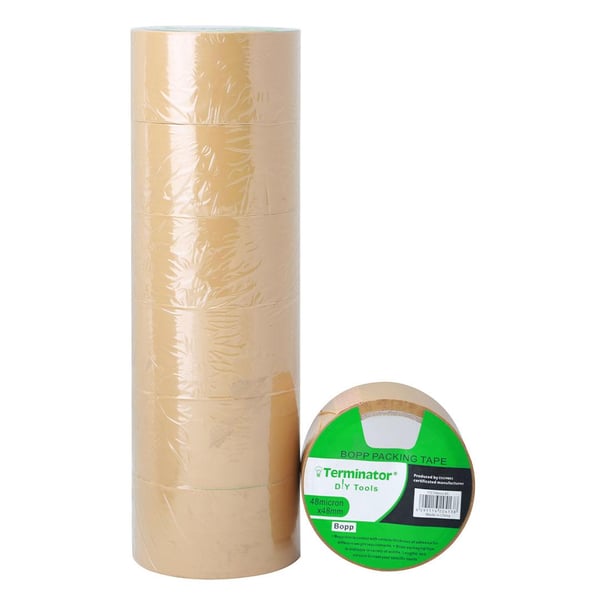 Terminator Brown Tape 48 Mic X 48 Mm Small Terminator Brown Tape 48 Mic X 48 Mm Small