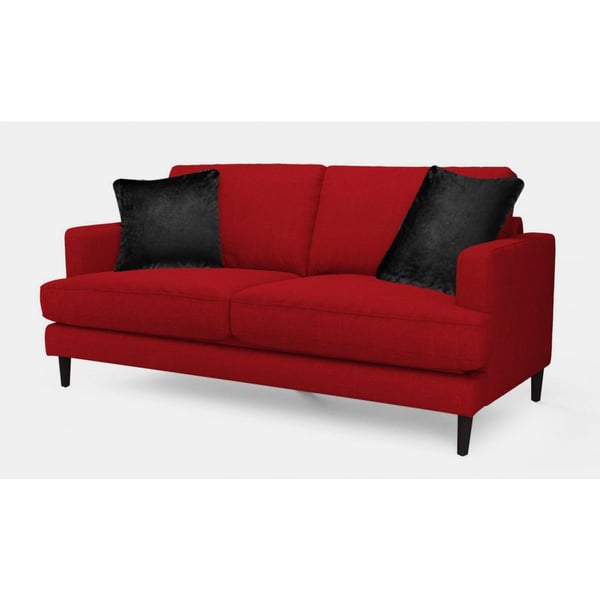 Red 2 online seater sofa