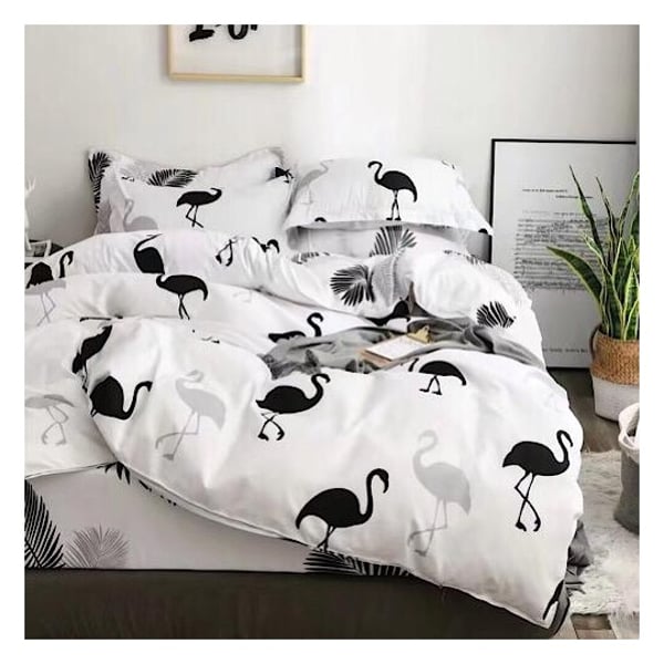 Deals For Less Flamingo Double Bedding Set of Six