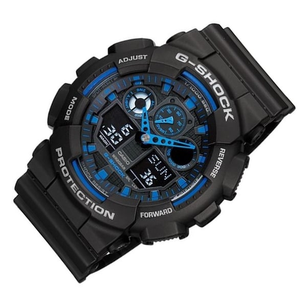 Buy Casio GA-100-1A2 G-Shock Watch Online in UAE | Sharaf DG