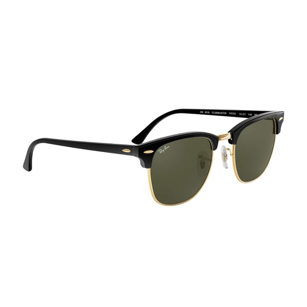 RayBan RB3016-W0365-49 Black/Gold Acetate Unisex Sunglasses RayBan RB3016-W0365-49 Black/Gold Acetate Unisex Sunglasses