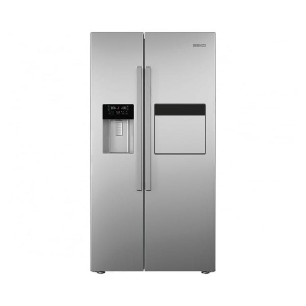 Buy Beko Side By Side Refrigerator 615 Litres GN162420X Online in UAE