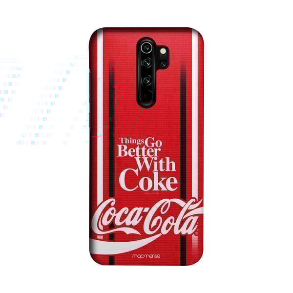 Better With Coke Red - Sleek Case for Xiaomi Redmi Note 8 Pro