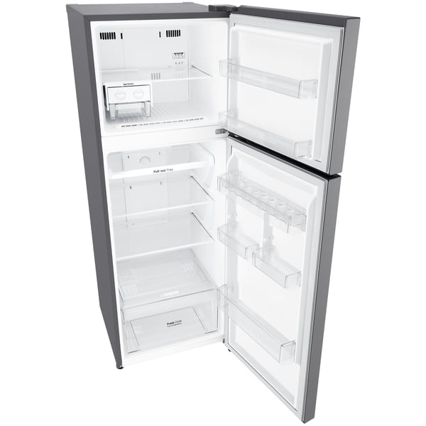 LG Top Mount Refrigerator 333 Litres GNB402SQCB, Multi Air Flow, Pull-out Tray, Big Size Veggie Box LG Top Mount Refrigerator 333 Litres GNB402SQCB, Multi Air Flow, Pull-out Tray, Big Size Veggie Box