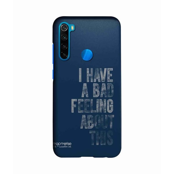 Bad Feeling - Sleek Case for Xiaomi Redmi Note 8