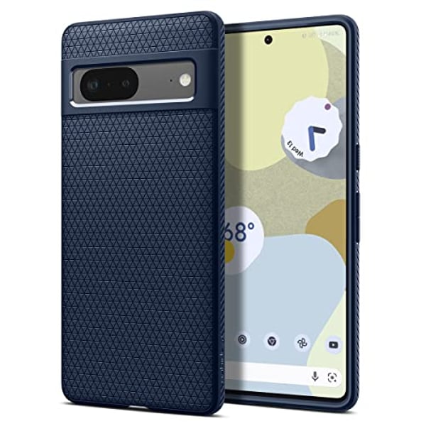 Spigen Liquid Air designed for Google Pixel 7 case cover - Navy Blue Spigen Liquid Air designed for Google Pixel 7 case cover - Navy Blue