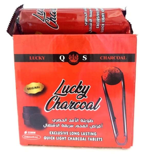 Buy Al Saqer Lucky Charcoal 80 Pcs Bakhoor Charcoal Quick Ignite And Long Lastting For Bakhoor 0764
