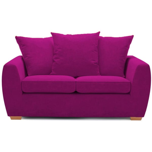 2 seater outlet sofa pink