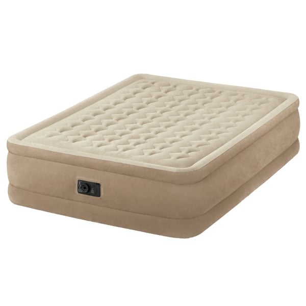Intex Queen Ultra Plush Airbed with Fiber-Tech Bip