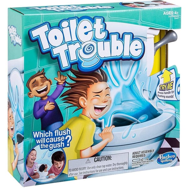 Hasbro Games Toilet Trouble Hasbro Games Toilet Trouble