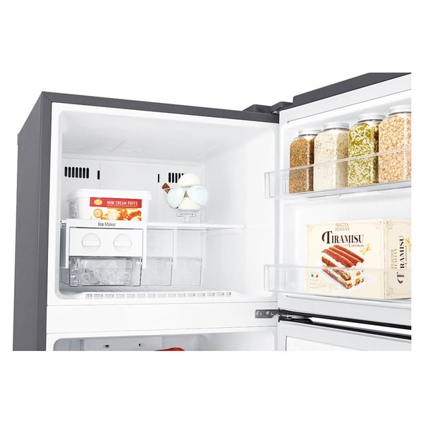 LG Top Freezer Refrigerator 335 Litres B402SLCB Smart Inverter Compressor Pull-out Tray Big Size Veggie Box LG Top Freezer Refrigerator 335 Litres B402SLCB Smart Inverter Compressor Pull-out Tray Big Size Veggie Box