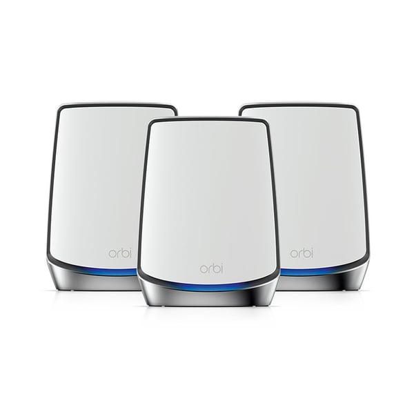 Netgear Orbi Tri-Band WiFi RBK853100EUS Router and 2 Satellites Netgear Orbi Tri-Band WiFi RBK853100EUS Router and 2 Satellites
