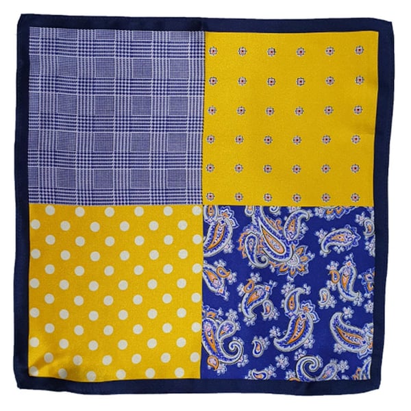 Imperialist - The Tempremental Silk Pocket Square for men
