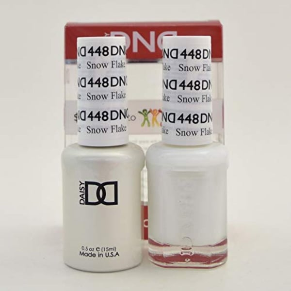DND Dndduo Gel - And Matching Polish Spring Set 448 Snow Flakes DND Dndduo Gel - And Matching Polish Spring Set 448 Snow Flakes