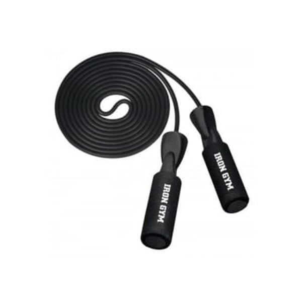 Iron Gym Iron-ig00085 Nylon Speed Rope, Black Iron Gym Iron-ig00085 Nylon Speed Rope, Black