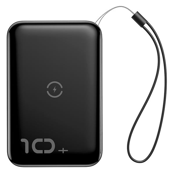 Baseus Mini S Bracket Wireless Power Bank 10000mAh Black Baseus Mini S Bracket Wireless Power Bank 10000mAh Black