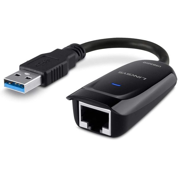 Linksys USB 3.0 Gigabit Ethernet Adapter Black
