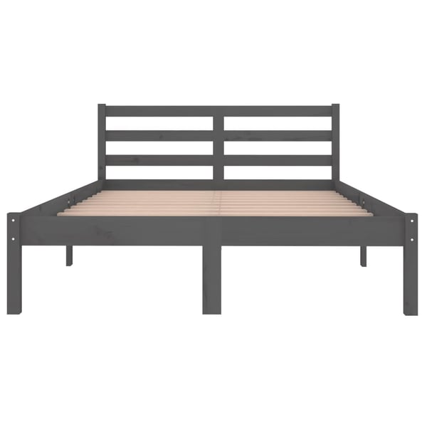vidaXL Day Bed Solid Wood Pine 120x200 cm Small Double Grey vidaXL Day Bed Solid Wood Pine 120x200 cm Small Double Grey