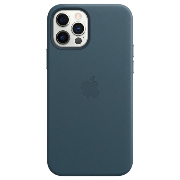 Apple iPhone 12 | 12 Pro Leather Case with MagSafe - Baltic Blue Apple iPhone 12 | 12 Pro Leather Case with MagSafe - Baltic Blue
