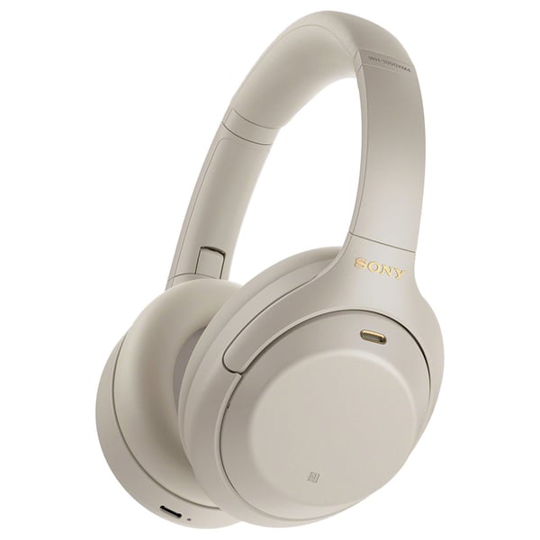 Sony WH1000XM4S Wireless Noise Cancelling Over Ear Headphones Silver