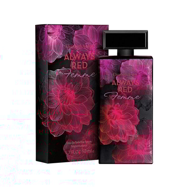 Elizabeth Arden Always Red Perfume for Women 50ml Eau de Toilette Elizabeth Arden Always Red Perfume for Women 50ml Eau de Toilette