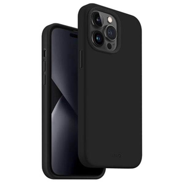 Uniq Lino Case Black iPhone 14 Pro Max Uniq Lino Case Black iPhone 14 Pro Max